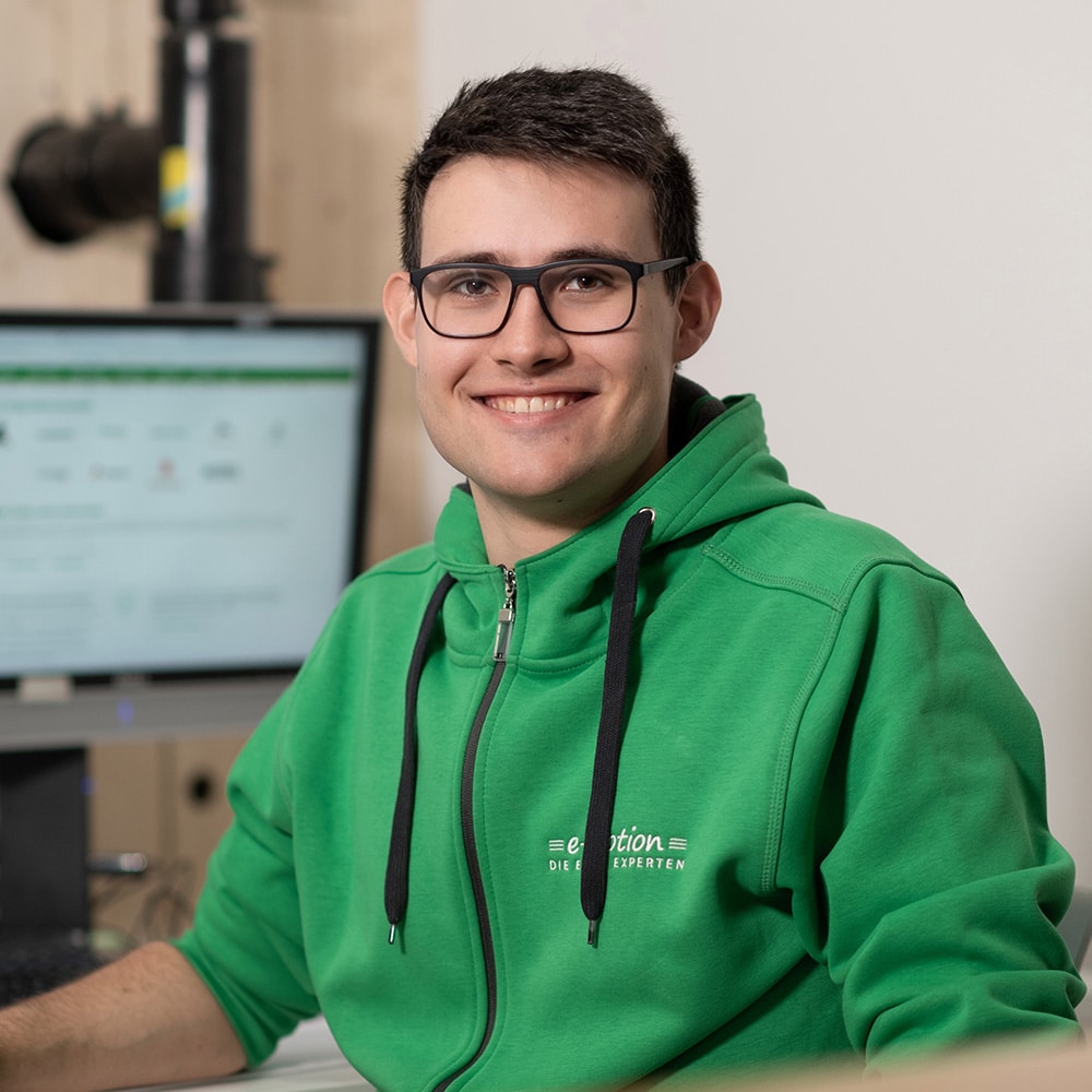 Fabian-e-motion-dietikon Mitarbeiter Fabian von der e-motion e-Bike Welt in Dietikon